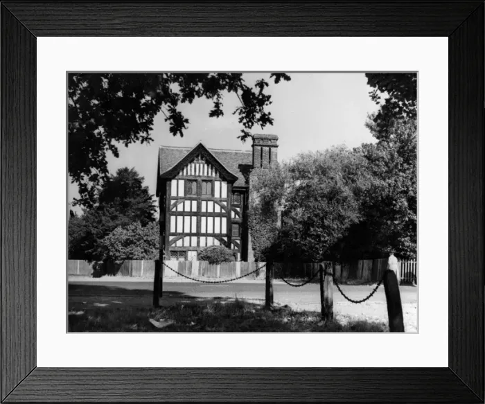 Framed Print : Tudor Hunting Lodge Framed Print : Tudor Hunting Lodge