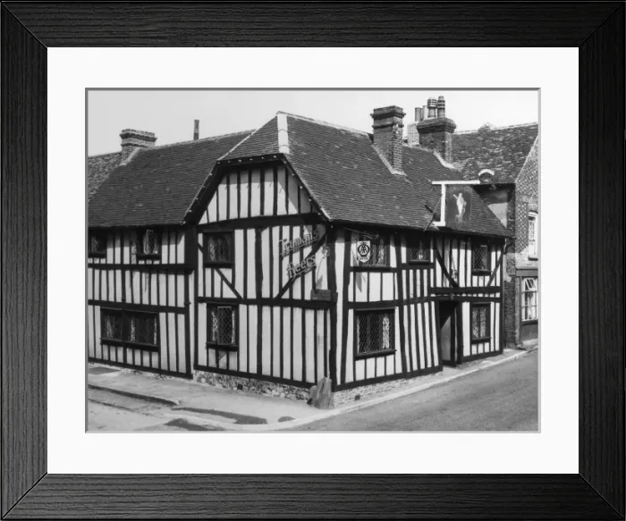 Framed Print : Leather Bottle, Cobham Framed Print : Leather Bottle, Cobham