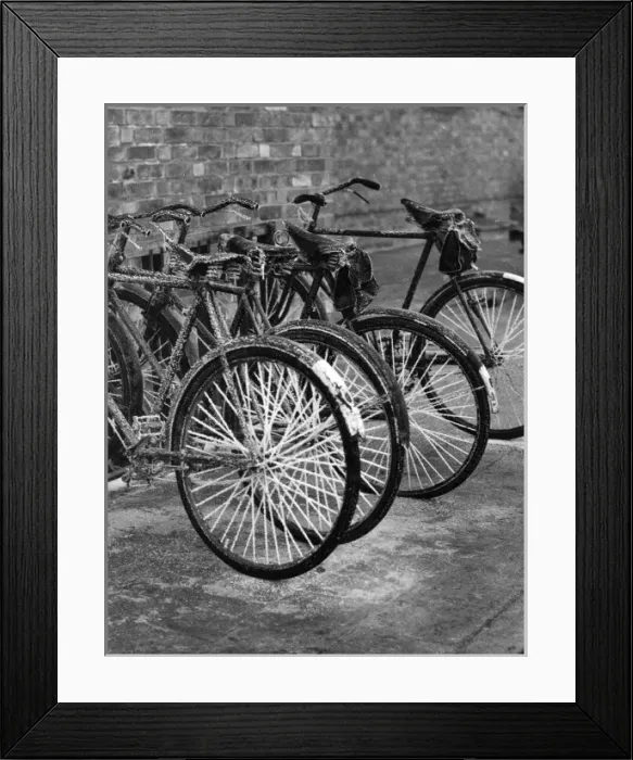 Framed Print : FROST BIKE Framed Print : FROST BIKE