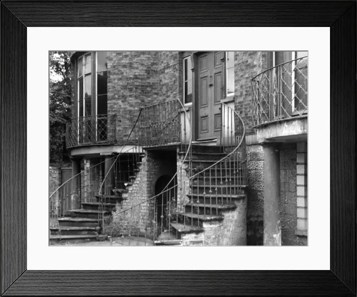 Framed Print : Georgian Town House Framed Print : Georgian Town House
