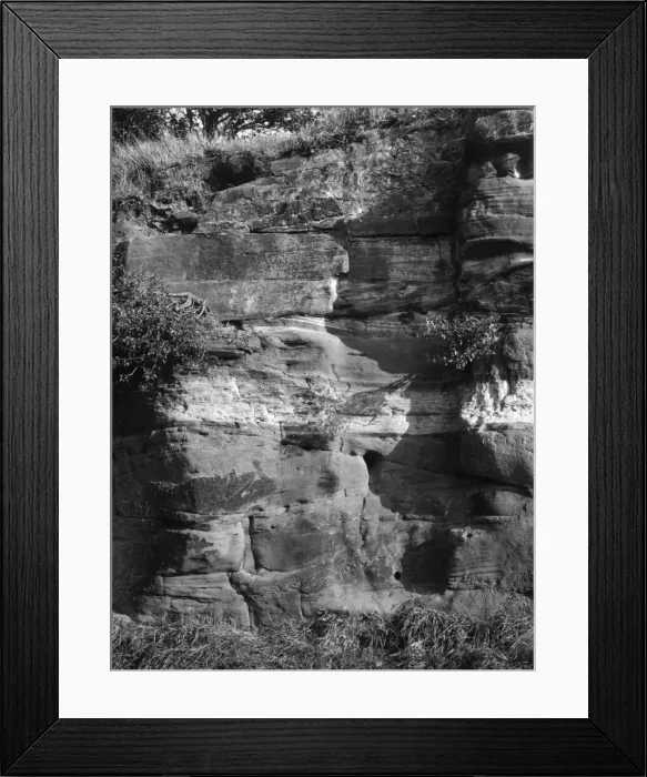 Framed Print : Sandstone Strata Framed Print : Sandstone Strata