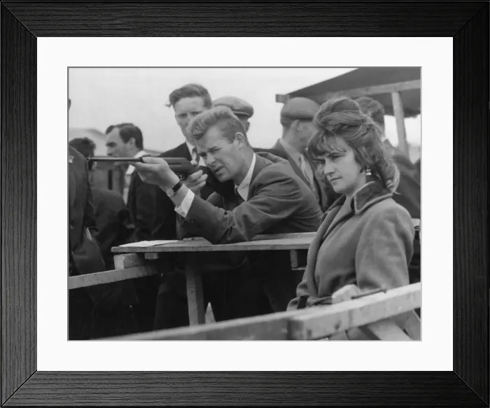 Framed Print : Rifle Range