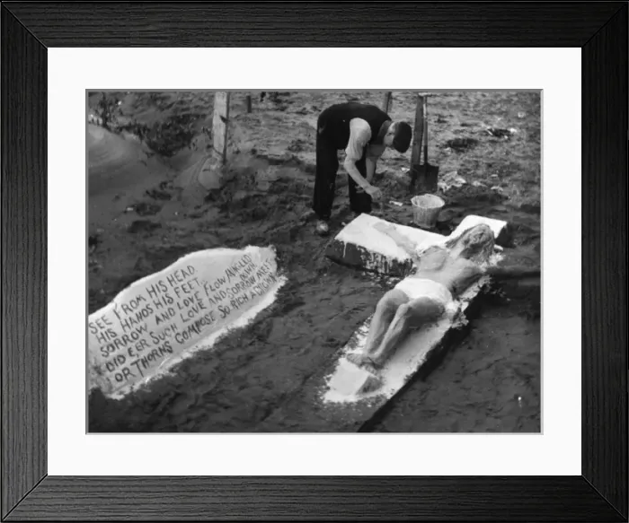 Framed Print : Sand Artist Framed Print : Sand Artist