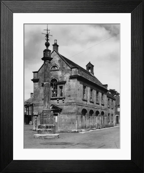 Framed Print : Martock Market House Framed Print : Martock Market House