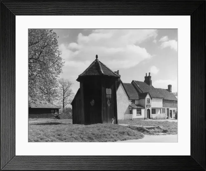 Framed Print : Village Well House Framed Print : Village Well House