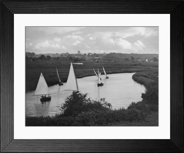 Framed Print : The Norfolk Broads Framed Print : The Norfolk Broads