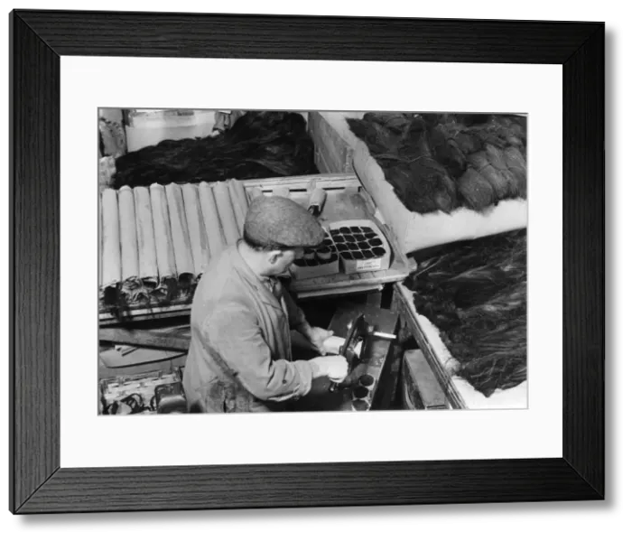 Framed Print : Making Poppies Framed Print : Making Poppies