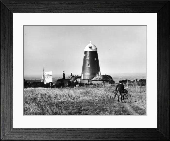 Framed Print : Jack & Jill Windmills