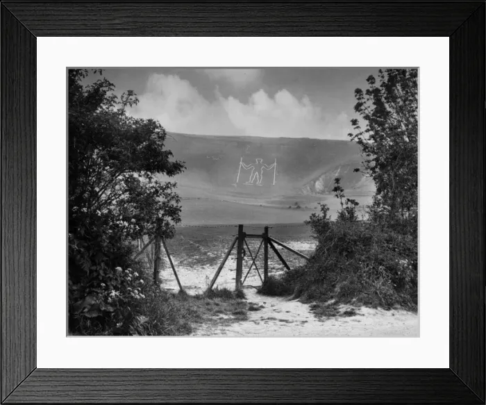 Framed Print : Wilmington Long Man Framed Print : Wilmington Long Man