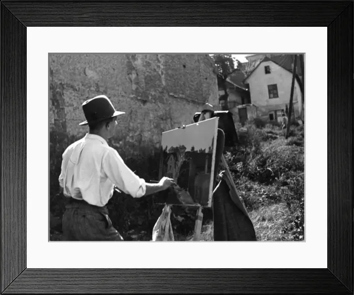 Framed Print : Hungarian Artist Framed Print : Hungarian Artist