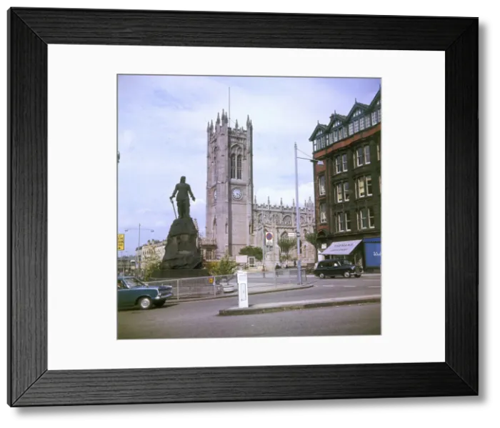 Framed Print : Manchester Cathedral Framed Print : Manchester Cathedral