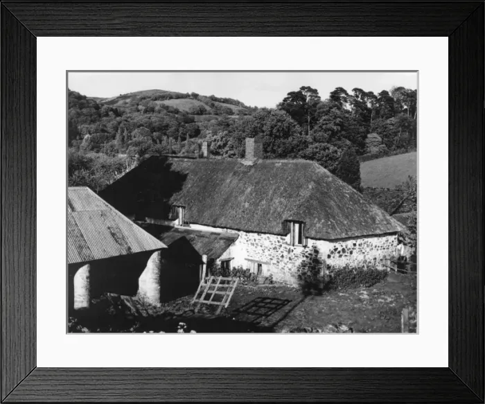 Framed Print : Somerset Farmstead