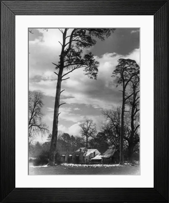 Framed Print : Winter Keepers Cottage Framed Print : Winter Keepers Cottage