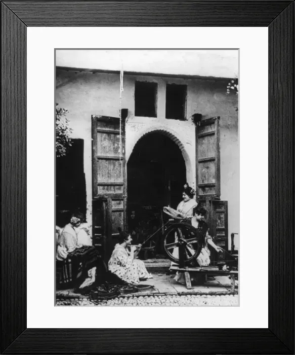 Framed Print : Spanish Spinners Framed Print : Spanish Spinners