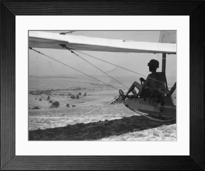 Framed Print : Glider before Flight Framed Print : Glider before Flight