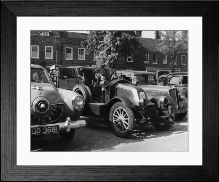 Framed Print : Vintage & New Cars Framed Print : Vintage & New Cars