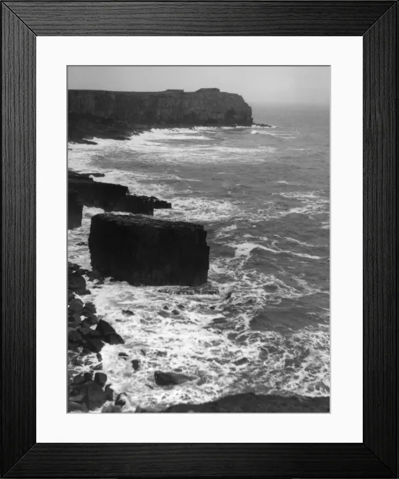Framed Print : Wales / St. Govans Head Framed Print : Wales / St. Govans Head