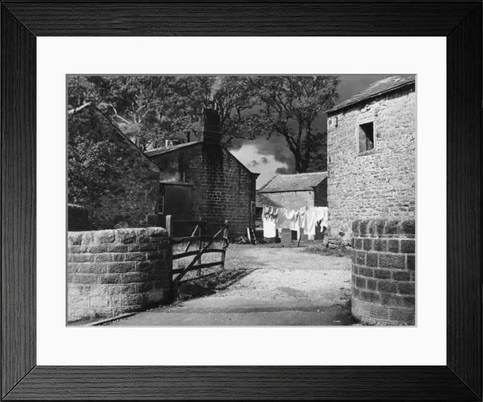Framed Print : Yorkshire Village Framed Print : Yorkshire Village