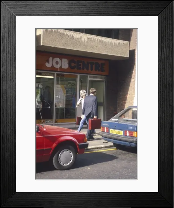 Framed Print : JOB CENTRE Framed Print : JOB CENTRE