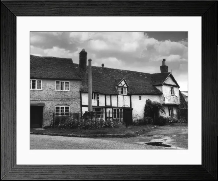 Framed Print : Ripple Village Cross Framed Print : Ripple Village Cross