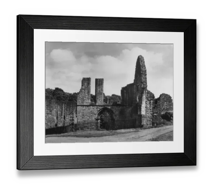 Framed Print : Finchdale Priory Ruins