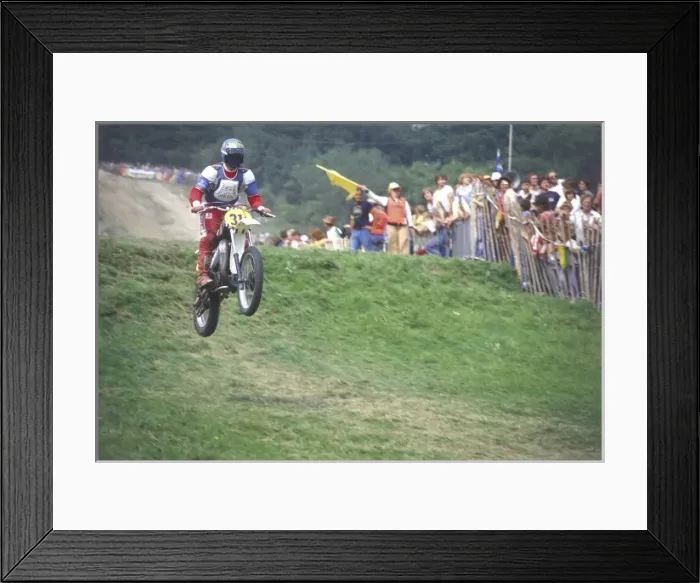 Framed Print : Motocross Scrambler Framed Print : Motocross Scrambler