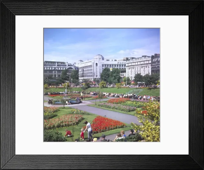 Framed Print : Manchester Piccadilly Framed Print : Manchester Piccadilly
