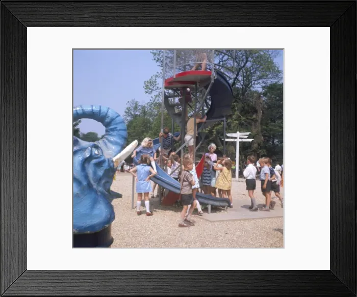 Framed Print : Childrens Playground Framed Print : Childrens Playground