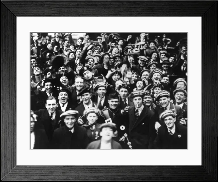 Framed Print : Happy Crowd Framed Print : Happy Crowd