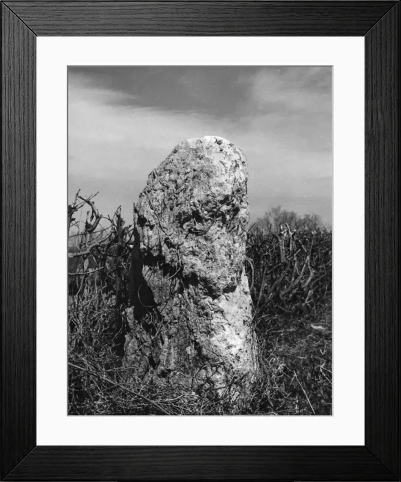Framed Print : The Churchill Stone Framed Print : The Churchill Stone