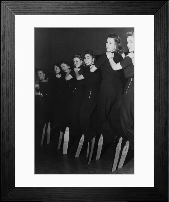 Framed Print : Dancing Girls Framed Print : Dancing Girls