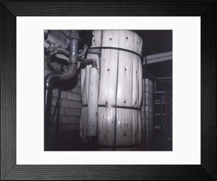 Framed Print : Lagged Boiler Framed Print : Lagged Boiler