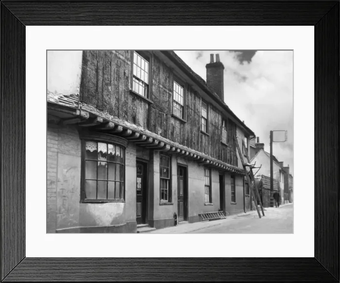 Framed Print : Weatherboard Cottages Framed Print : Weatherboard Cottages