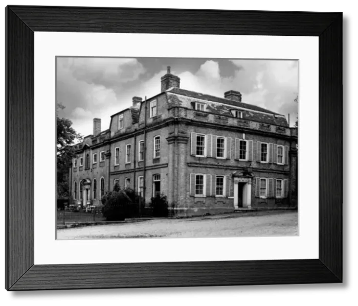 Framed Print : Dedham Grammar School Framed Print : Dedham Grammar School