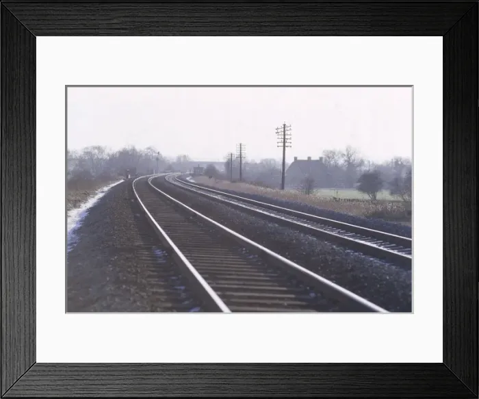 Framed Print : Railway Tracks Framed Print : Railway Tracks