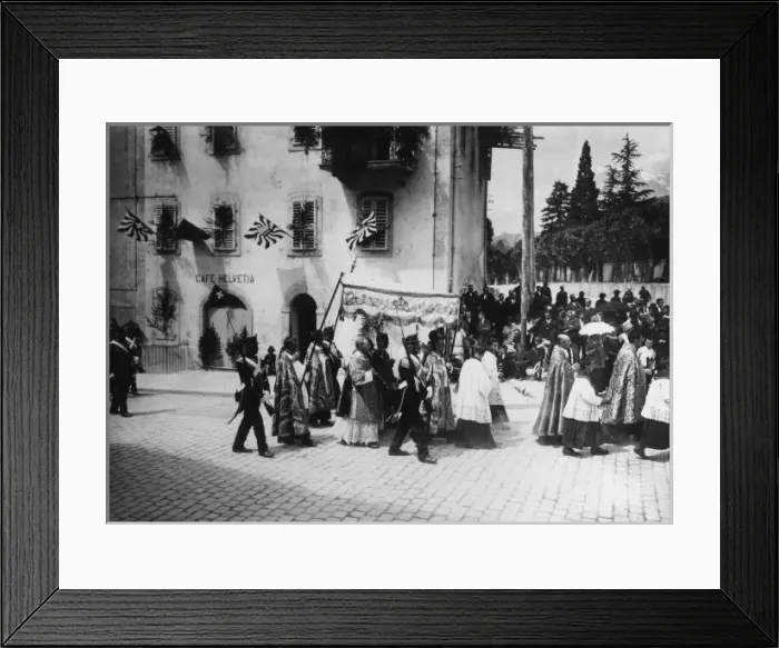 Framed Print : Blessing a Swiss Chapel Framed Print : Blessing a Swiss Chapel