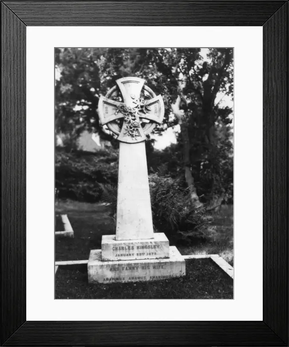 Framed Print : Kingsleys Gravestone Framed Print : Kingsleys Gravestone