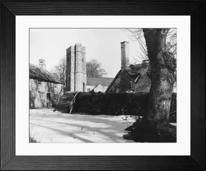 Framed Print : Winter at Buckland Court Framed Print : Winter at Buckland Court