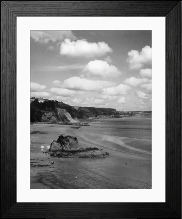Framed Print : Tenby Beach Framed Print : Tenby Beach