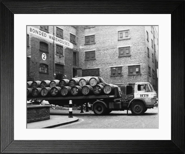 Framed Print : Warehouse Lorry Framed Print : Warehouse Lorry