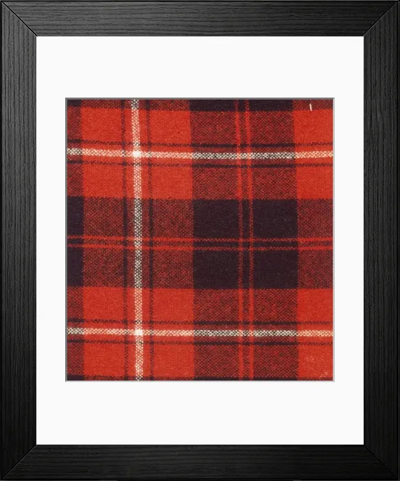 Framed Print : Cunningham Tartan Framed Print : Cunningham Tartan