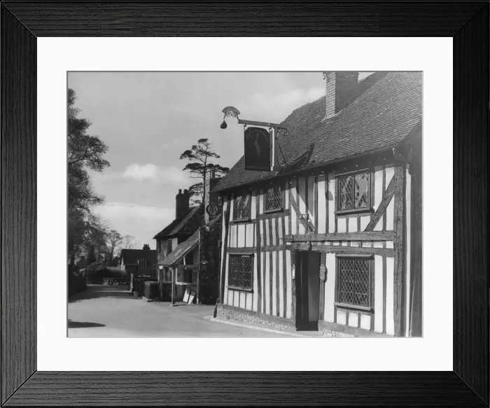 Framed Print : Leather Bottle, Cobham Framed Print : Leather Bottle, Cobham