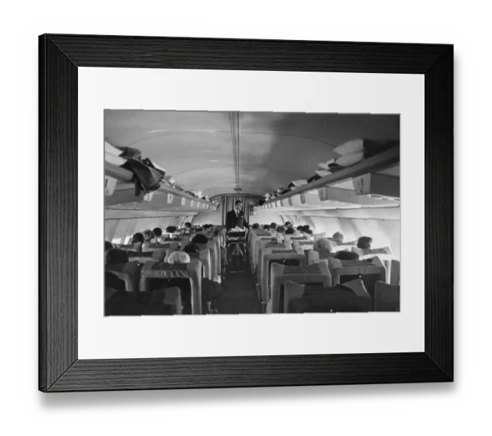 Framed Print : Air Steward 1960S Framed Print : Air Steward 1960S