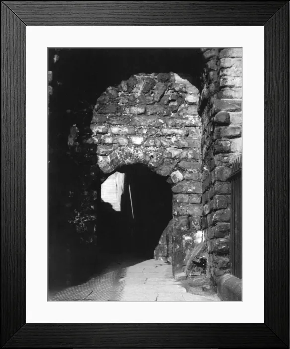 Framed Print : Norman Postern Gate Framed Print : Norman Postern Gate
