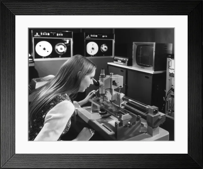 Framed Print : Microdensitometer Framed Print : Microdensitometer