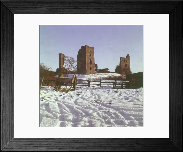 Framed Print : Sheriff Hutton Castle Framed Print : Sheriff Hutton Castle