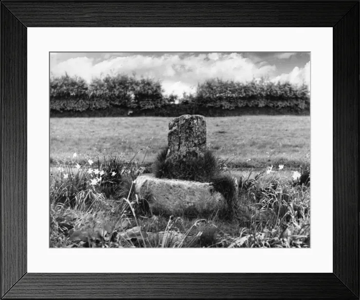 Framed Print : Raleighs Cross Framed Print : Raleighs Cross