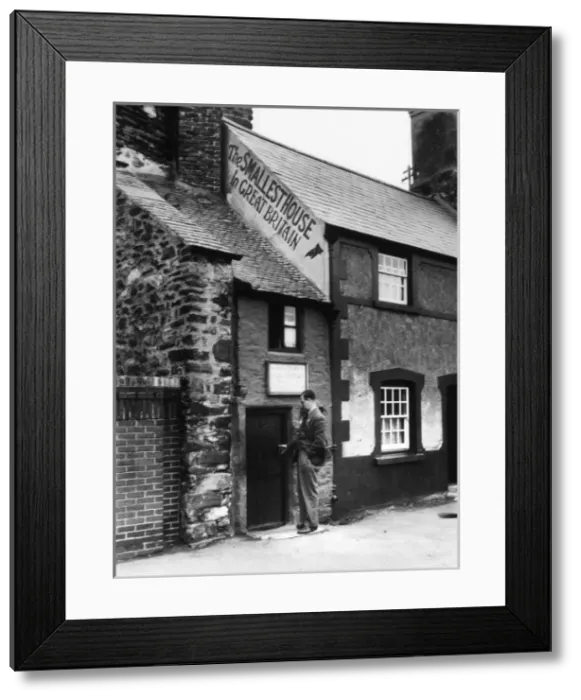 Framed Print : Britains Smallest House Framed Print : Britains Smallest House