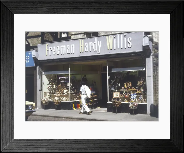 Framed Print : Freeman Hardy Willis Framed Print : Freeman Hardy Willis