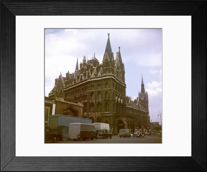 Framed Print : St Pancras Station Hotel Framed Print : St Pancras Station Hotel
